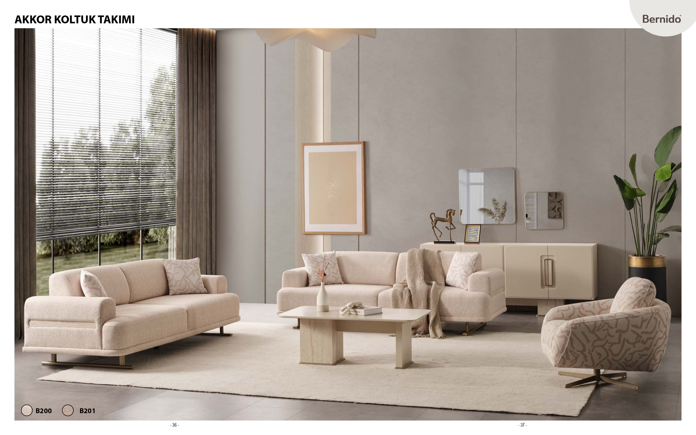 Bernido Akkor Koltuk Takımı