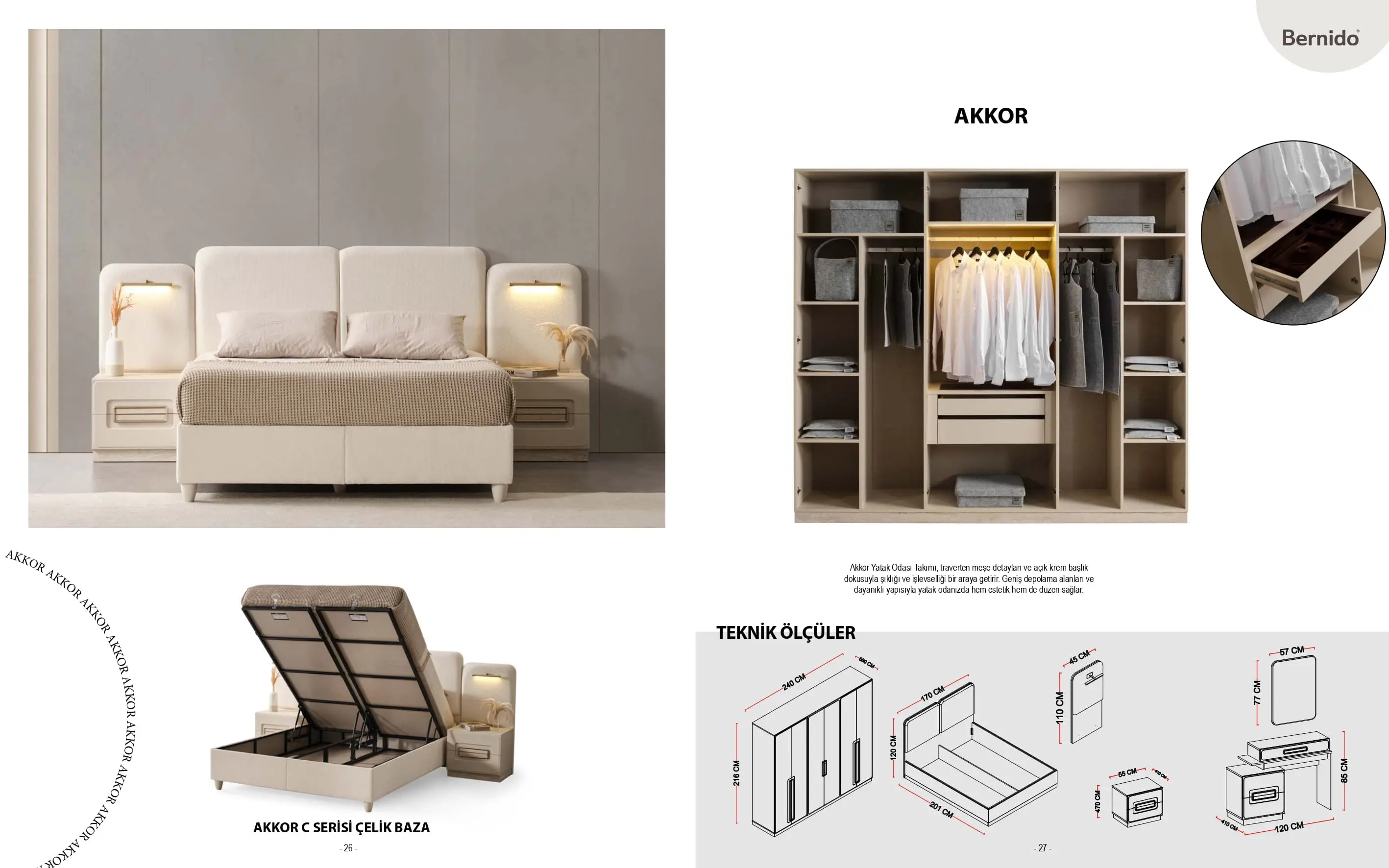 Bernido Akkor Yatak Odası