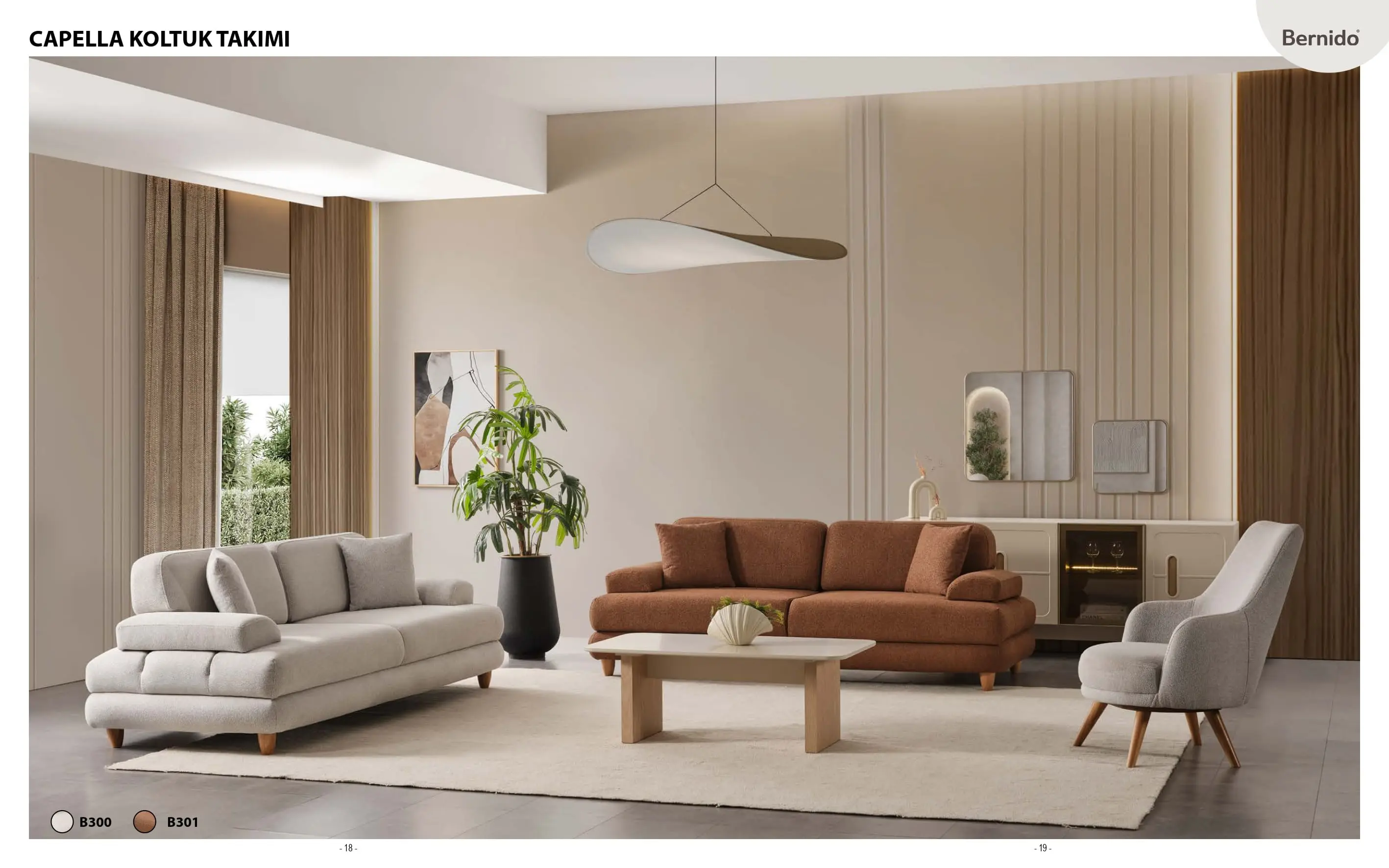 Bernido Capella Koltuk Takımı