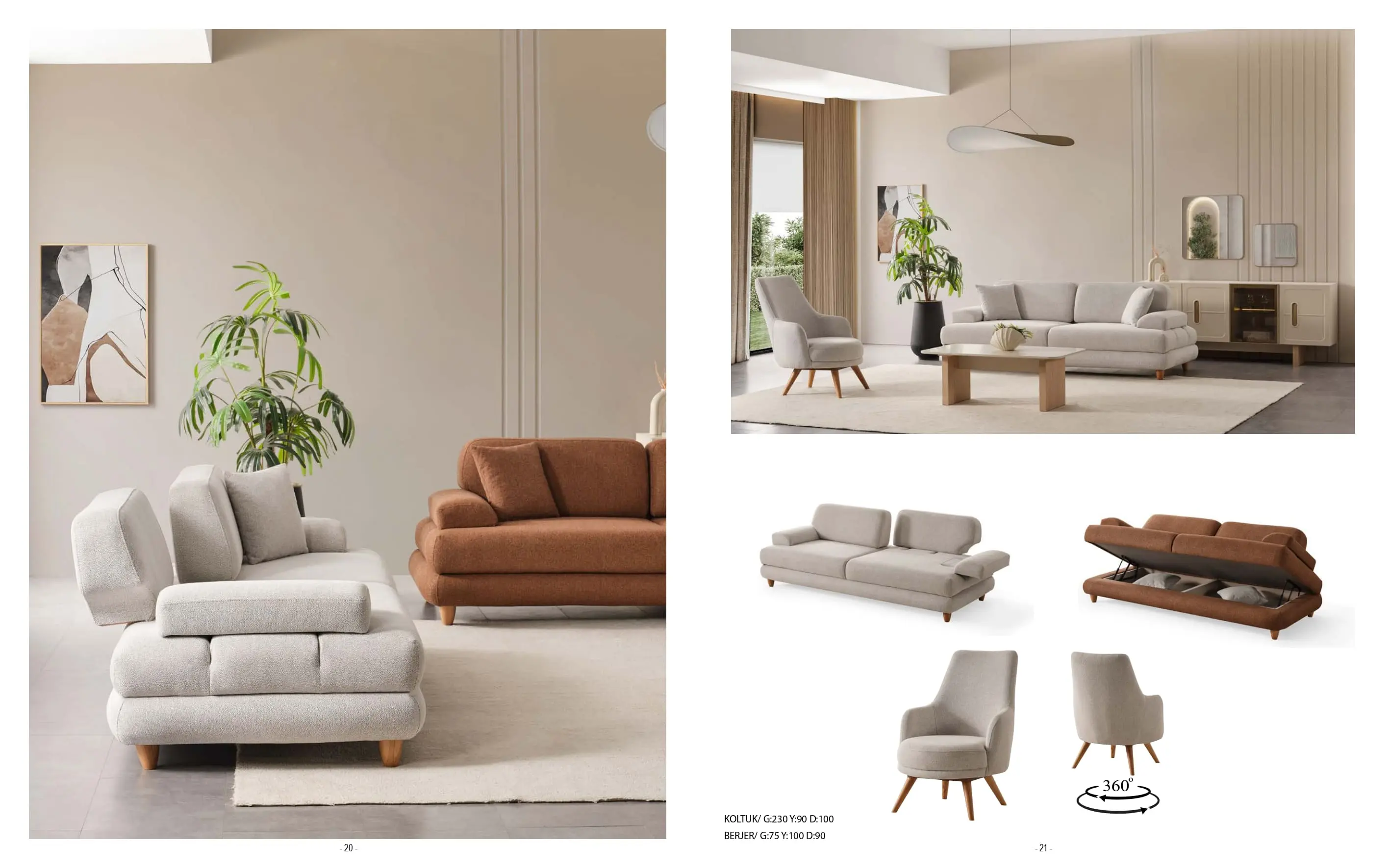 Bernido Capella Koltuk Takımı