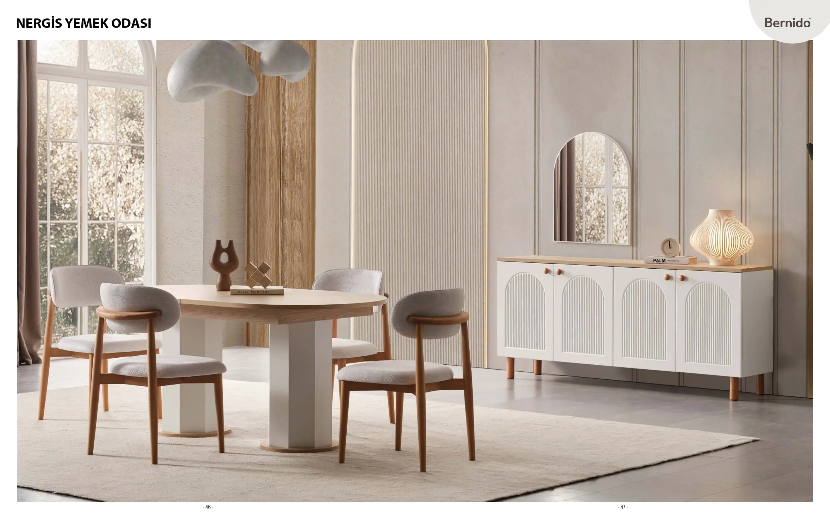 Bernido Nergis Yemek Odası