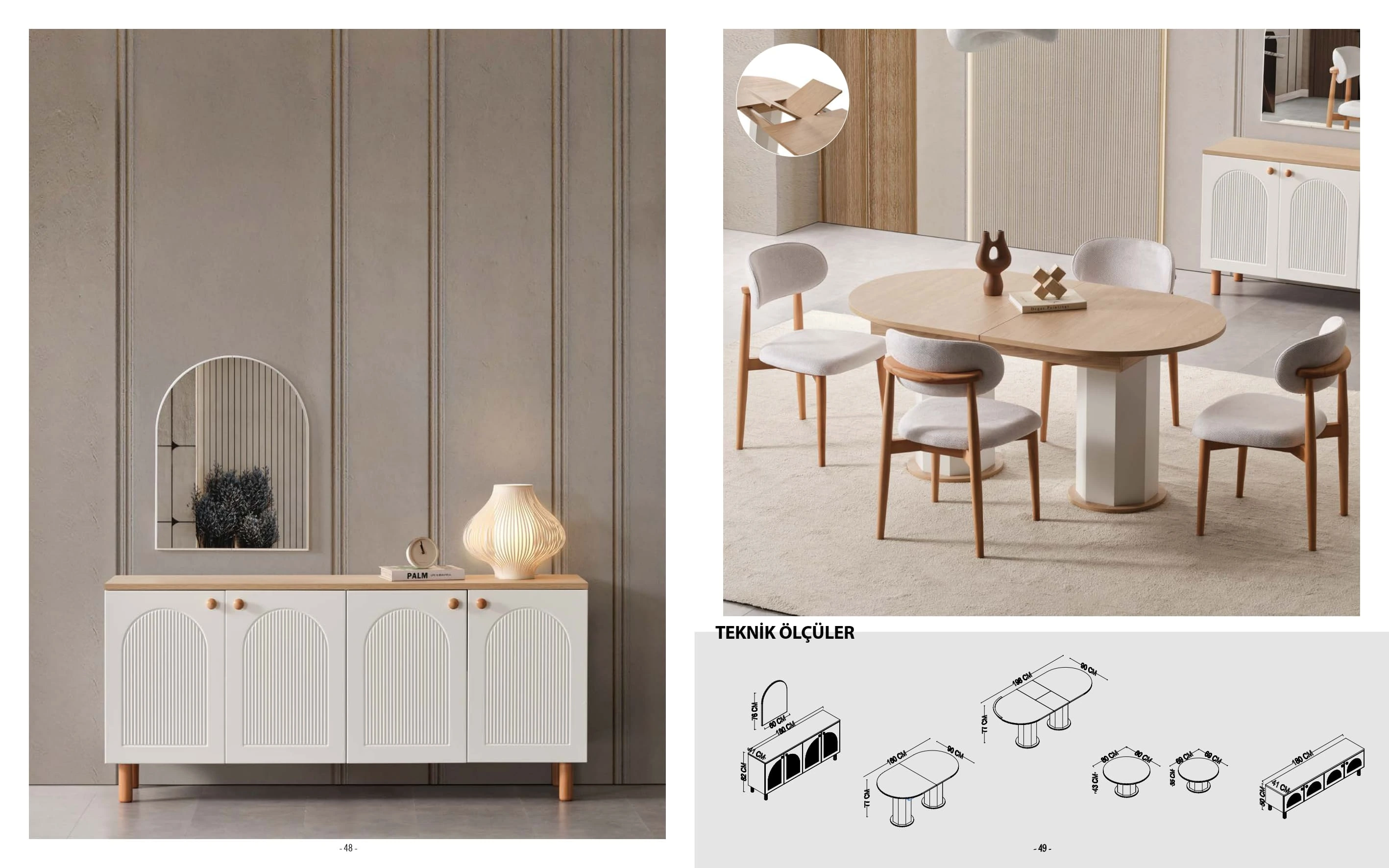 Bernido Nergis Yemek Odası